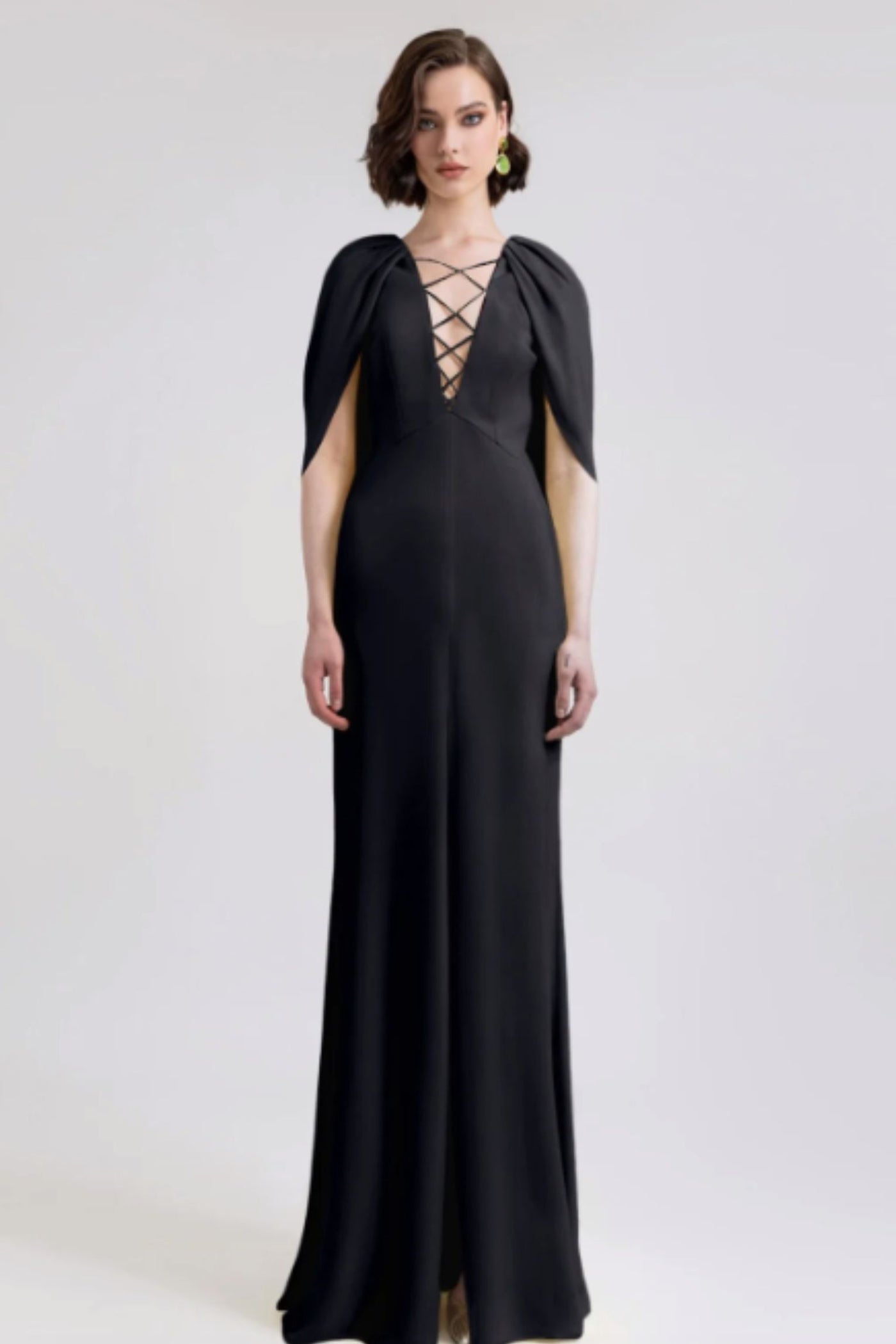 Leone Cape Gown by Gemy Maalouf - RENTAL