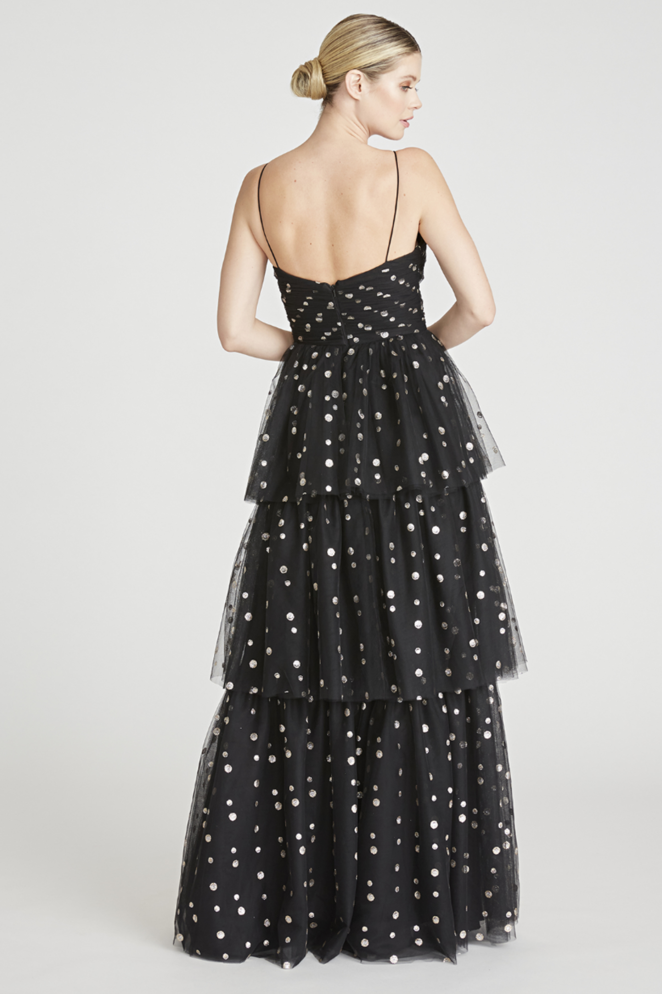 Monique lhuillier polka dot dress hotsell