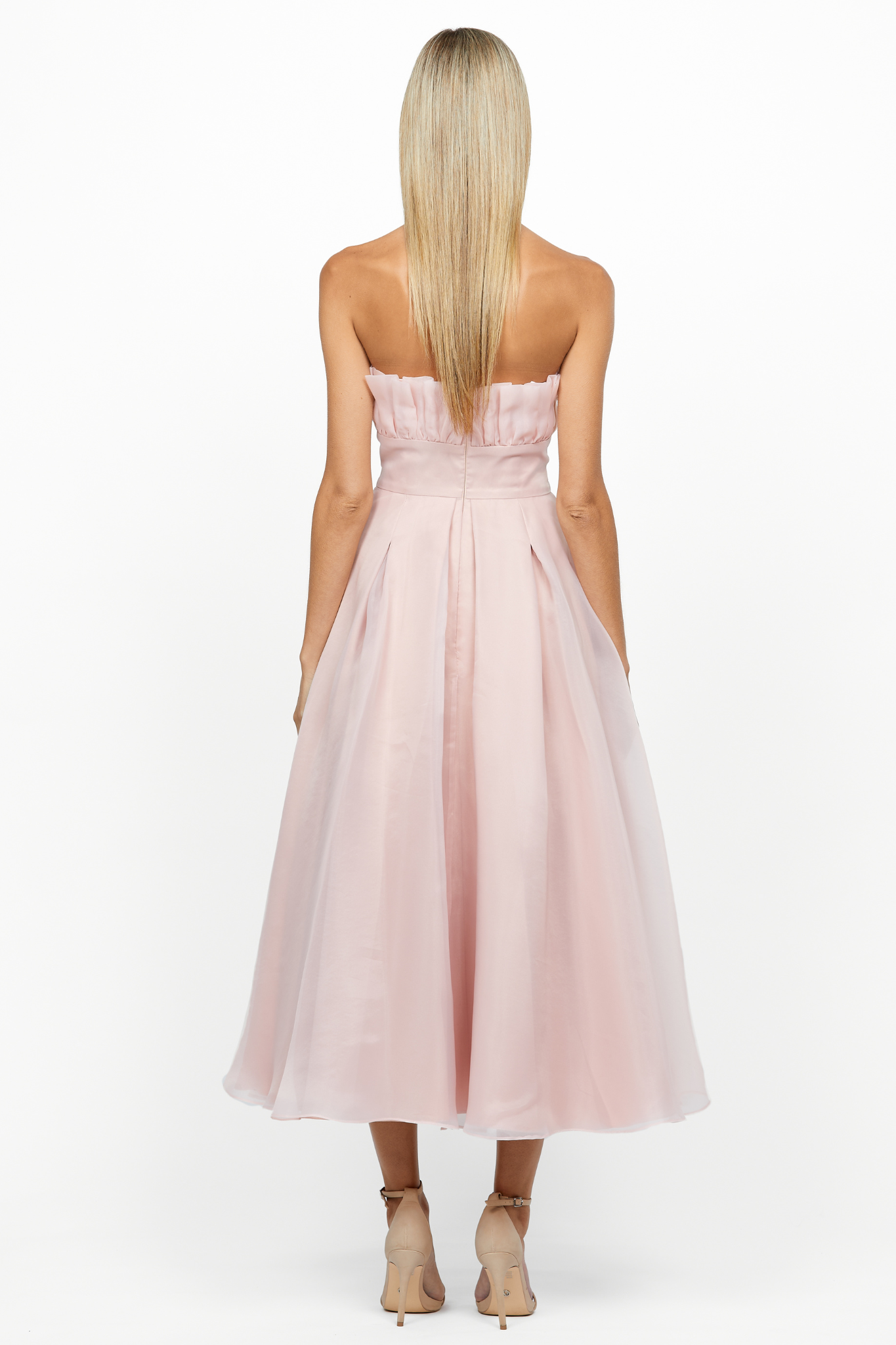 Eloise Tea Length Dress by Bariano - RENTAL