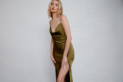 Olive slip dress by Lexi Australia