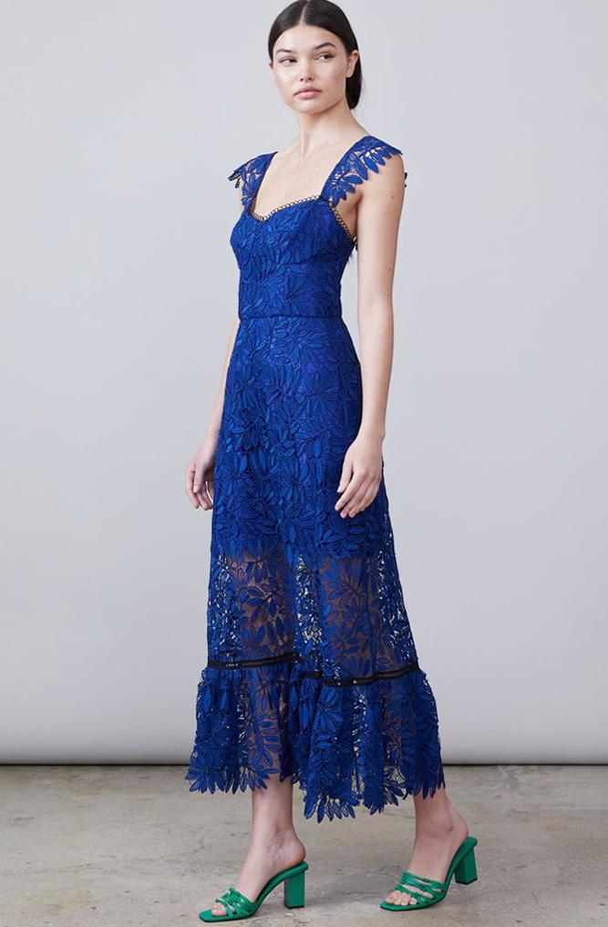 Ashley Midi Dress by Allen Schwartz