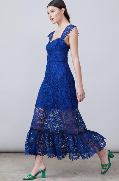 Allen Schwartz - Ashley Midi Dress Cobalt Blue
