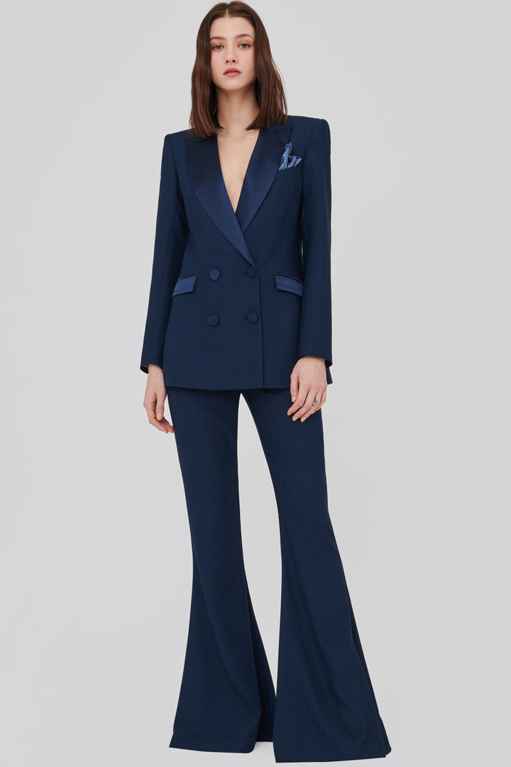 Hebe Studio Bianca Suit Navy