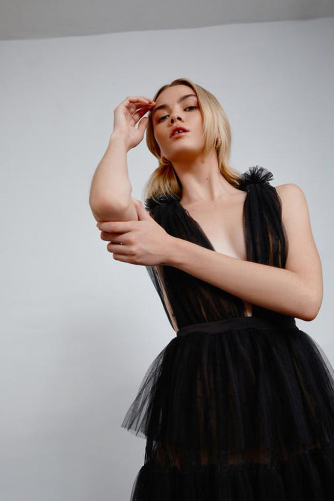 Zendaya Gown in Black by Lexi - RENTAL