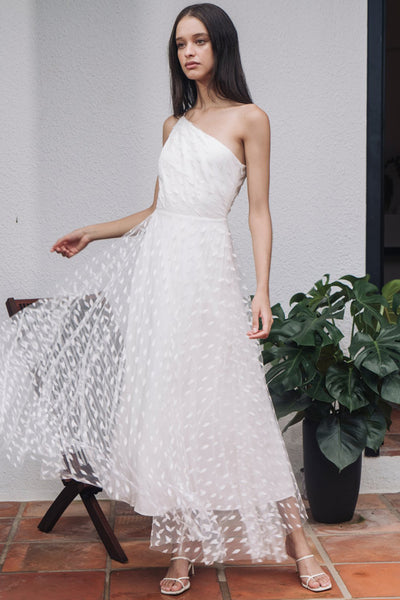 Blanche One Shoulder Midi Dress by Sau Lee - FINAL SALE