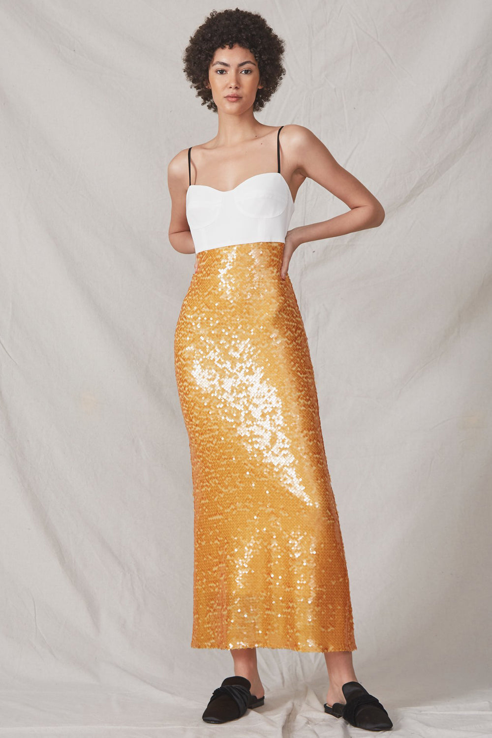 Brandi Sequin Dress Allen Schwartz