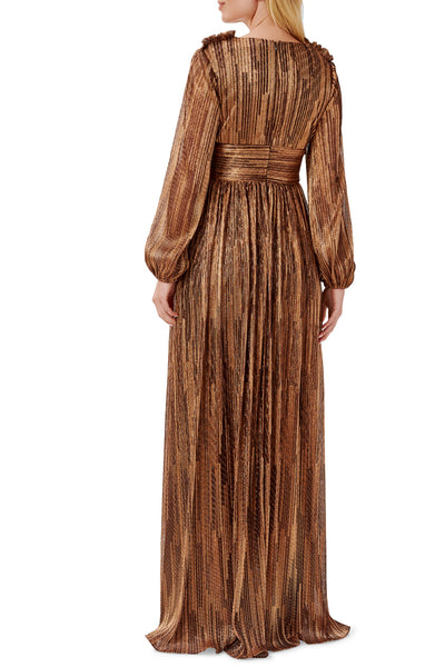 Liberty Long Sleeve Gown by Aidan Mattox - RENTAL