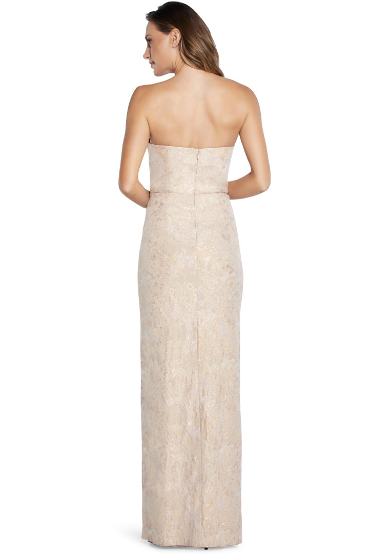 Caviar Strapless Gown by Aidan Mattox - FINAL SALE