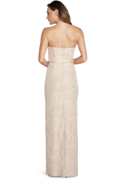 Caviar Strapless Gown by Aidan Mattox - FINAL SALE