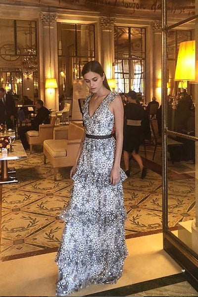 Colette Ruffle Gown by ML Monique Lhuillier - RENTAL
