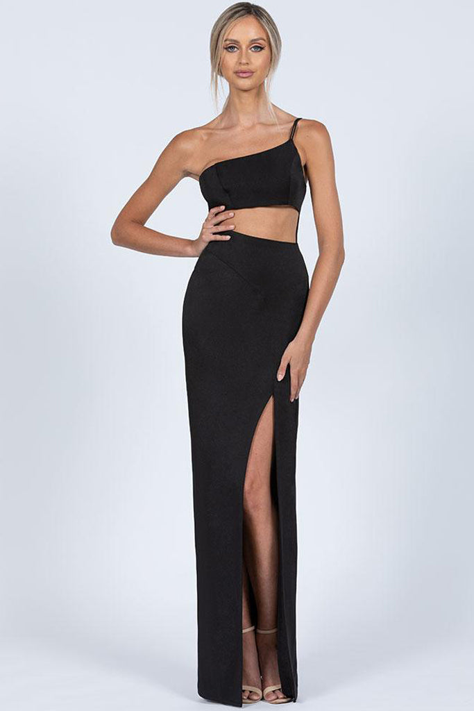 Dionne Cut Out Maxi Dress by Bariano - RENTAL