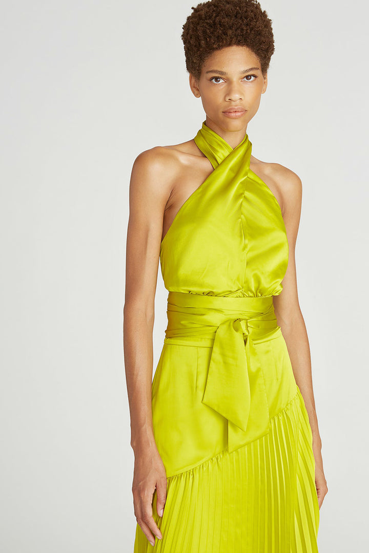 Dixon Halter Midi Dress by AMUR-FINAL SALE The Fitzroy Dixon Halter Midi Dress by AMUR-FINAL SALE The Fitzroy