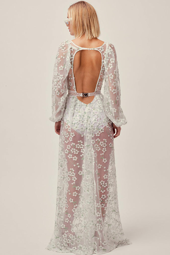 For love and lemons eclair shop maxi dress