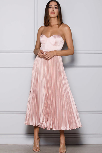 Milan Dress in Rose by Elle Zeitoune - FINAL SALE