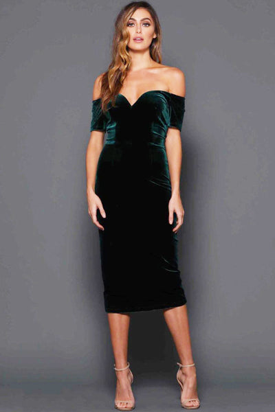 Elle zeitoune 2025 velvet dress