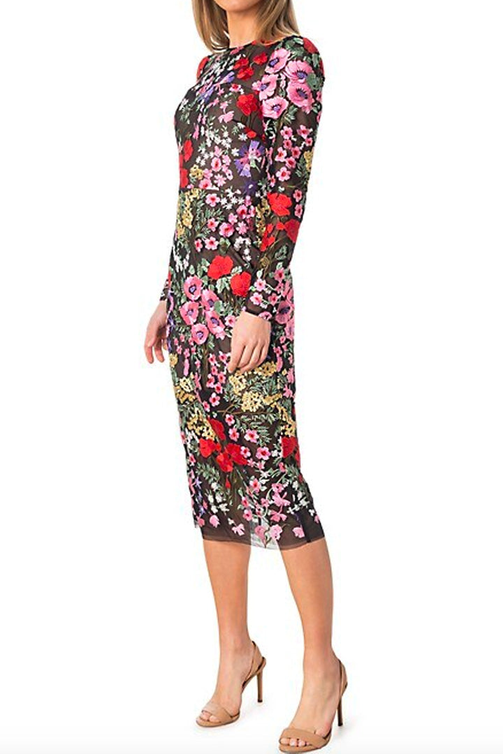 Hilary Embroidered Midi Dress by Dress The Population - RENTAL The Fitzroy Hilary Embroidered Midi Dress by Dress The Population - RENTAL The Fitzroy