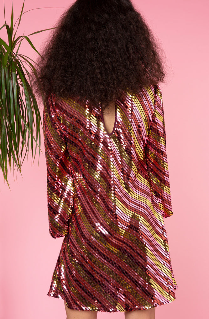 Harriet Sequin Mini Dress by Rixo London - FINAL SALE