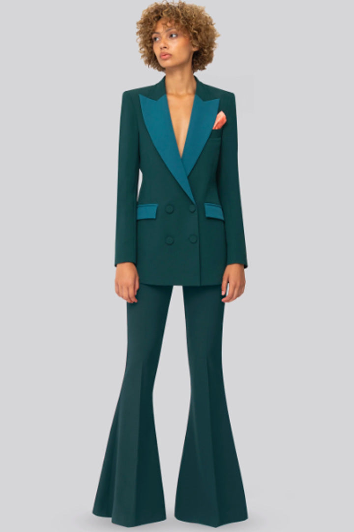 Bianca Suit in Green by Hebe Studio - RENTAL