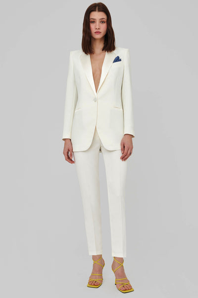 Hebe Studio Smoking Suit Creme