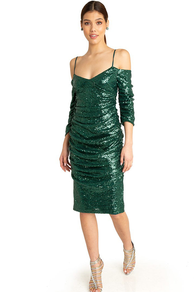 Henley Midi Dress by Black Halo