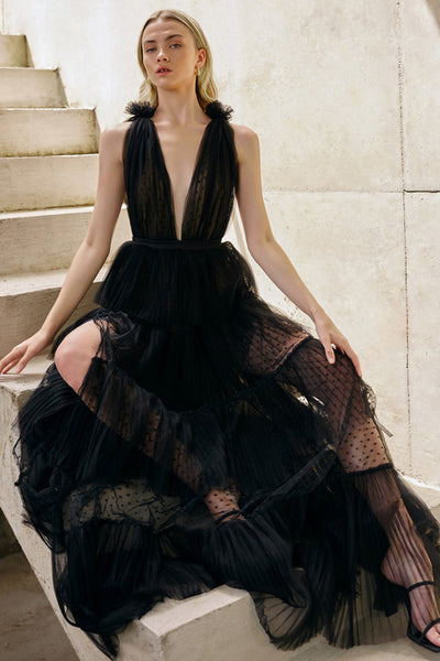 Zendaya Gown in Black by Lexi - RENTAL