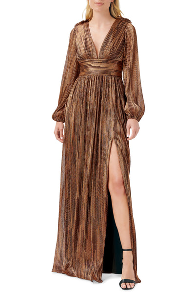 Liberty Long Sleeve Gown by Aidan Mattox - RENTAL