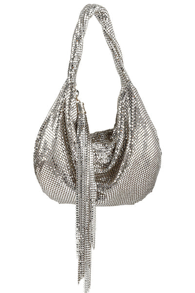 Marisol Mesh Hobo Bag Whiting and Davis