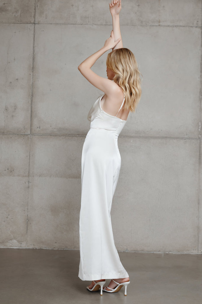 Mila Slip Dress in Ivory by Lexi - RENTAL