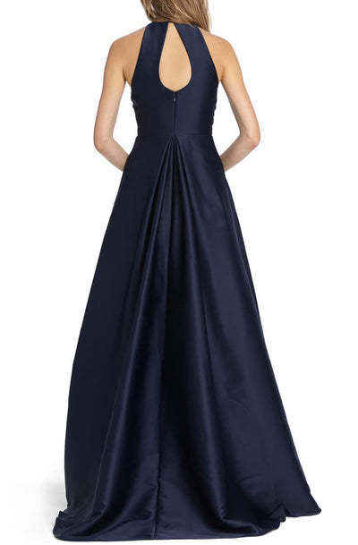 Noelle Navy Gown by ML Monique Lhuillier - RENTAL