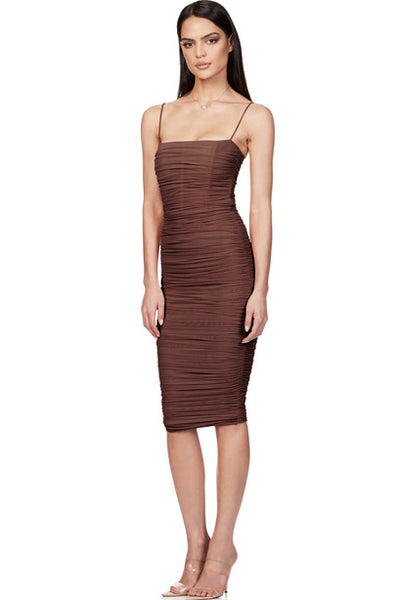 Mecca Midi in Chocolate by Nookie - RENTAL