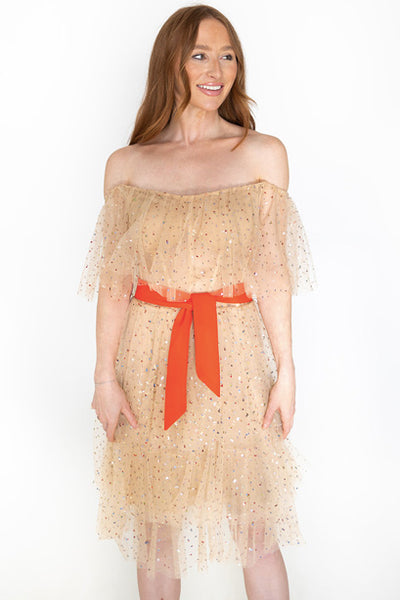Dewdrops Mini Dress by Gemy Maalouf - RENTAL