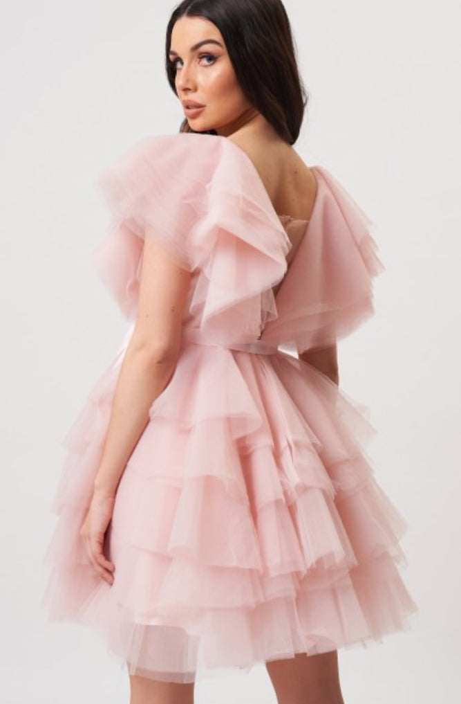 Powder Pink Dream Dress by Forever Unique - FINAL SALE