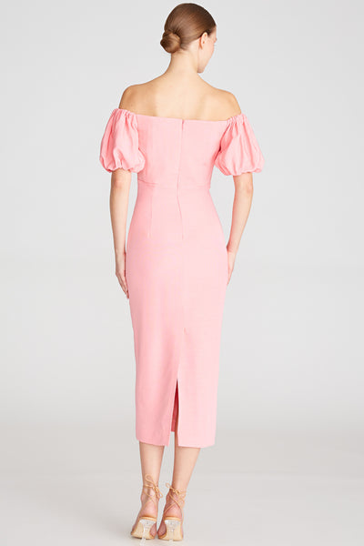 Celine Off The Shoulder Midi Dress by ML Monique Lhuillier - FINAL SALE