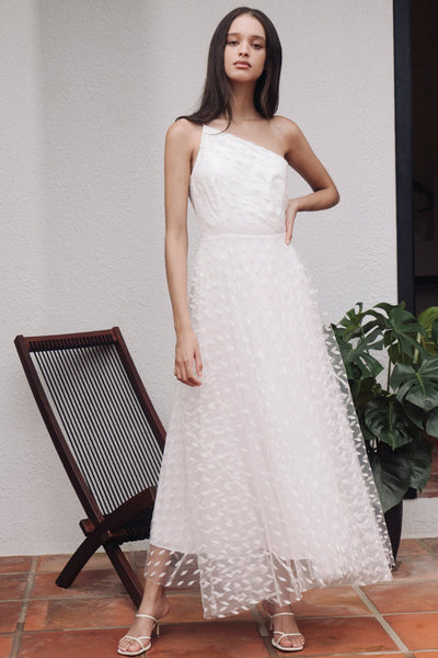 Blanche One Shoulder Midi Dress by Sau Lee - FINAL SALE