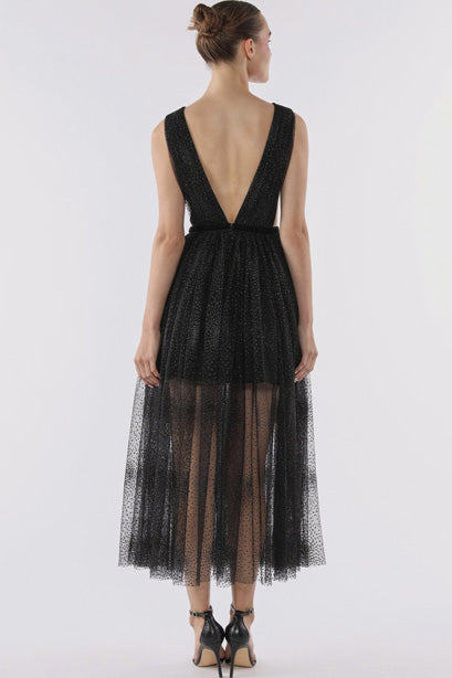 Tulle dress deals midi 80s