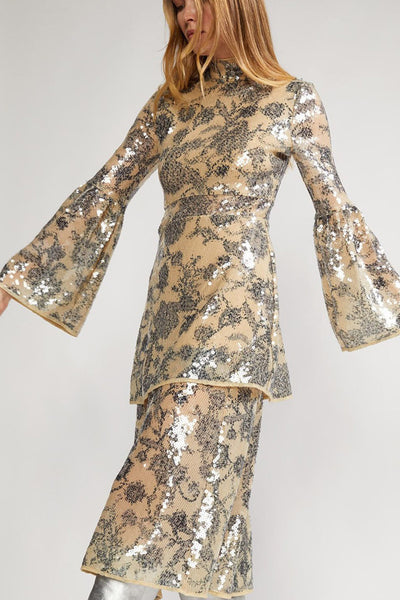 Michelle Bell Sleeve Dress by Cynthia Rowley - FINAL SALE