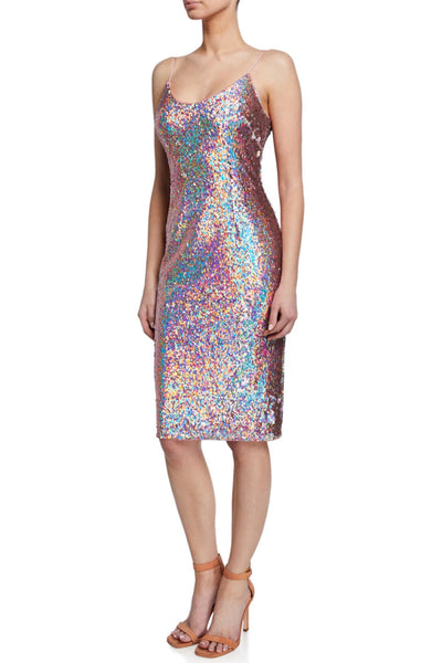 Aidan Mattox Pink Party Dress