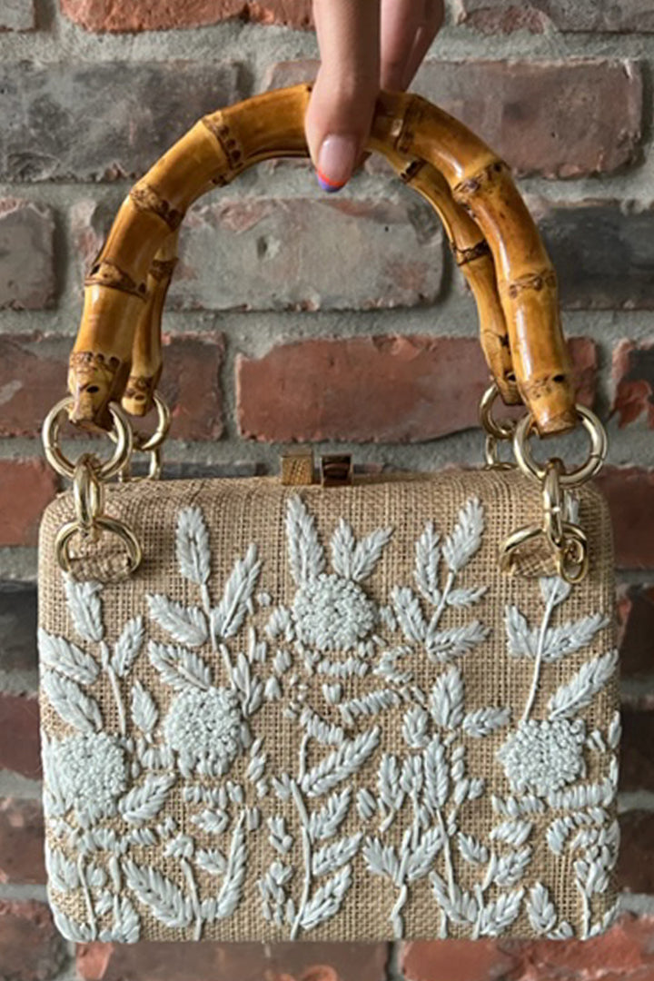 バッグ SERPUI Cali Embroidered Bag by Serpui - RENTAL – The Fitzroy