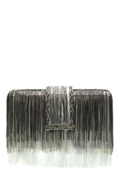 pewter ombre clutch simitri designs