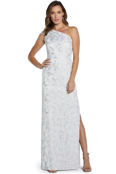 Lucerne One Shoulder Gown by Aidan Mattox - FINAL SALE