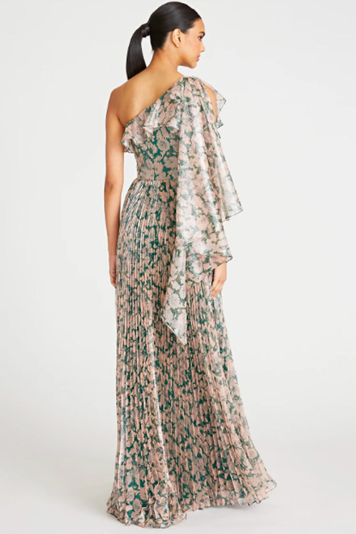 Lilith Pleated Gown by Theia Couture-FINAL SALE