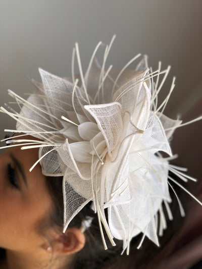 White fascinator rental Toronto