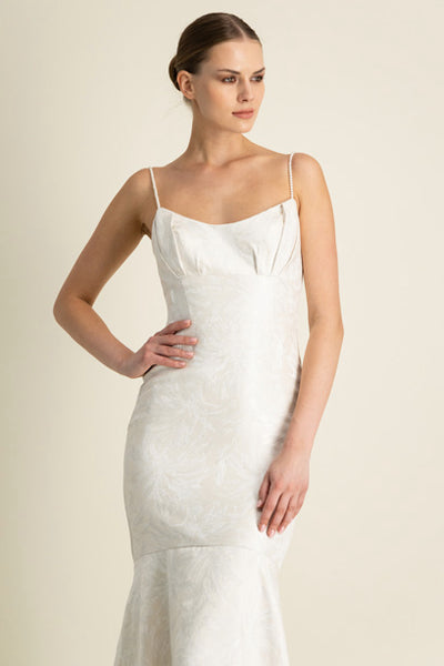 Baroque Pearl Gown by ML Monique Lhuillier - FINAL SALE