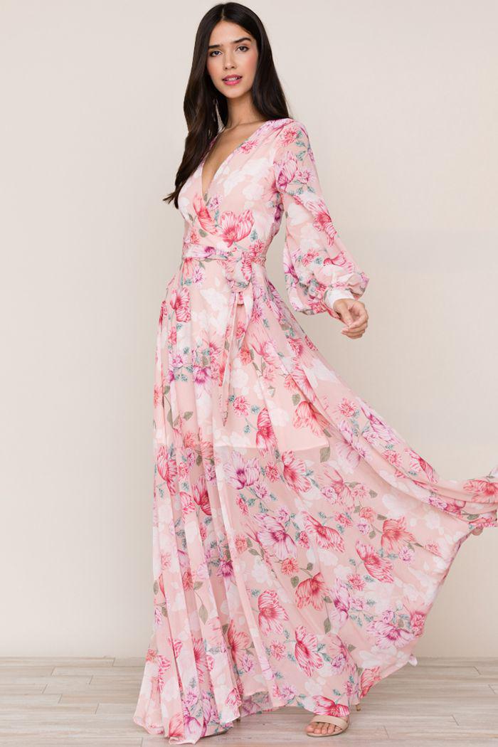 Giselle Floral Maxi in Lovers Dream by Yumi Kim